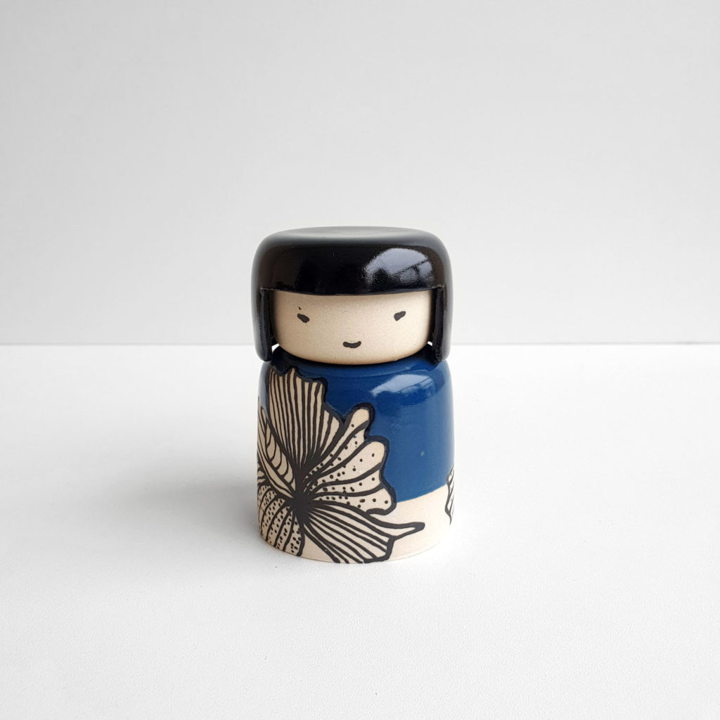 kokeshi ceramique créativité