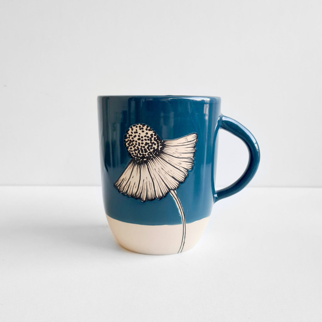 Mug Bleu Tonic JG Ceramic