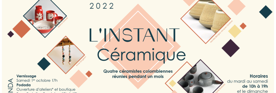 Affiche L'instant Céramique Colombes